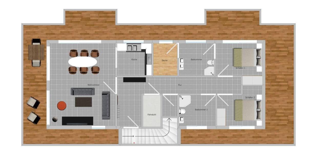 בינץ Villa Lindholm Wohnung 5 Penthouse מראה חיצוני תמונה